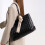 (Black) Large Capacity Shoulder Tide Printed Tote 2