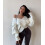Off-Shoulder Cross-Shoulder Irregular Sweater 9