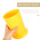 2pcs Orange-Shaped Ceramic Tea Containers, Decorative Storage Jars 10