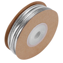 Corda Argento 2Mm 15M Per Creazione Gioielli
