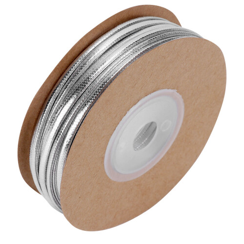 Corda Argento 2Mm 15M Per Creazione Gioielli