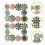 2 Unidades De Rhinestone Para Accesorio Novia 10