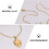 Conjunto Colar E De Monstera Premium 9