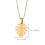 Conjunto Colar E De Monstera Premium 7