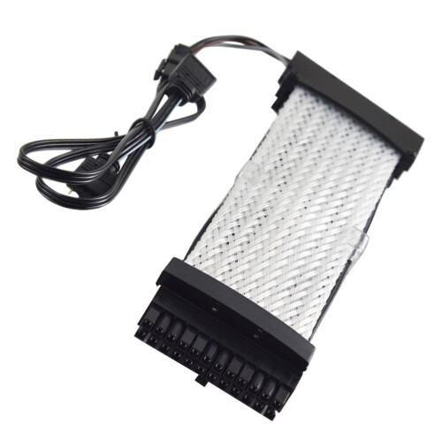 Rgb Extensão 24Pin Atx Para -Mãe