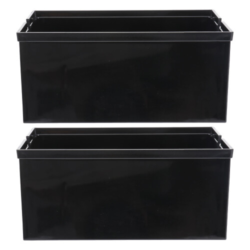 2 Unidades Para Plástico Preto