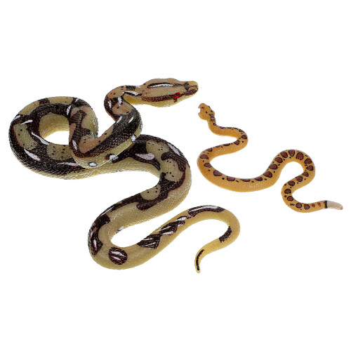 2 Unidades De Cobra Falsa , De Brincadeira