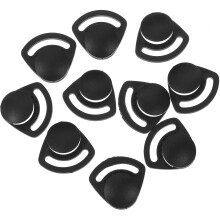 10 Unidades Fivelas De Substituição Para Queixo De Capacete
