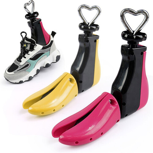 Sturdy Shoe Structure Keepers Stretchers-Rose red large size 2