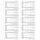 10 Pack Reusable Plastic Tumblers Water Cups-Clear 210ml 1