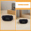 2Pcs Pulseira Preta Monitor De E Exercícios 9