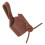 PU Leather Horn Cup Holder for Coffee Shops Adjustable Mug Cover 1