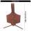 PU Leather Horn Cup Holder for Coffee Shops Adjustable Mug Cover 2