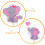 36Pcs Cupcake Toppers Tårtuppsättare För Shower 8