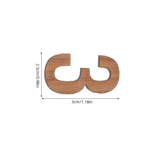 1Conjunto De Madeira Para Relógio De Parede Café DIY 2