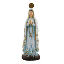 Katholieke Maagden Marys Standbeeld Figuur Handgemaakt Beeldje