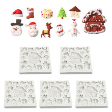 Set van 5 professionele bakgereedschappen Kerstserie-13e bedrijf