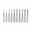 10x Hartmetall-Fräser Bits 1,0-3,0mm 1