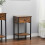 Living And Home Industrial Side Table with Drawer for Living Room 2