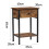 Living And Home Industrial Side Table with Drawer for Living Room 6