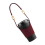 Insulated Cup Sleeve with Adjustable Strap Portable PU-Red 1