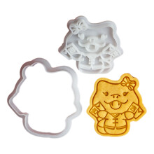 Creative Snake Cookie Cutter Biscuits-Good luck in the Yea