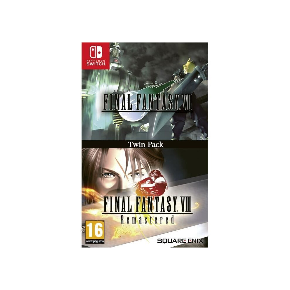 Final Fantasy Vii & Final Fantasy Viii Remastered Nintendo Switch Game 5021290087835