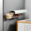 Detachable Design Space-Efficient Wall Mounted Drawer, Versatile Mounting Plastic Storage Solution with Transparent Design for Underwear, Socks, Small 6