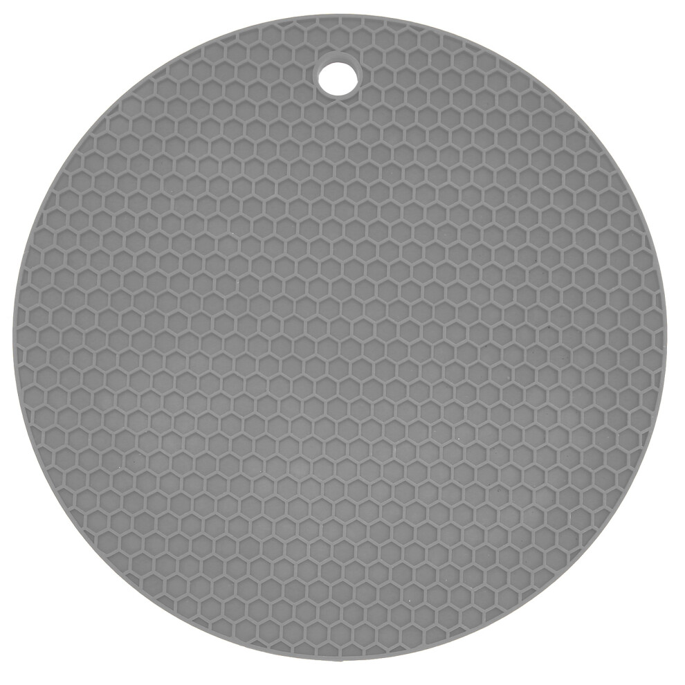 Flexible & Durable Silicone Trivet For Hot Dishes, Heat Resistant Non-Slip Kitchen Accessory With Honeycomb Pattern, Food Grade Silicone Easy To C 9155353733639