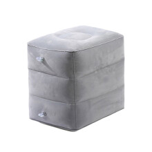 Travel Footrest Cushions Adjustable-light gray third floor