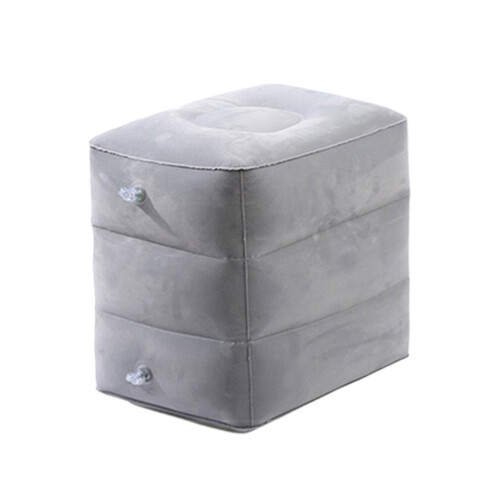 Travel Footrest Cushions Adjustable-light gray third floor