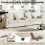 4-Seater Sofa with Storage Console &USB-C Charging 5