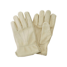 KS Mens Medium Water Resistant Leather Gardening Gloves