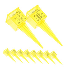 Rain Gauge 20Piece Outdoor Set With WideMouth Sprinkler Gauge For Garden Lawn Patio Rainfall Measuring Tool Water Usage And Irrigation