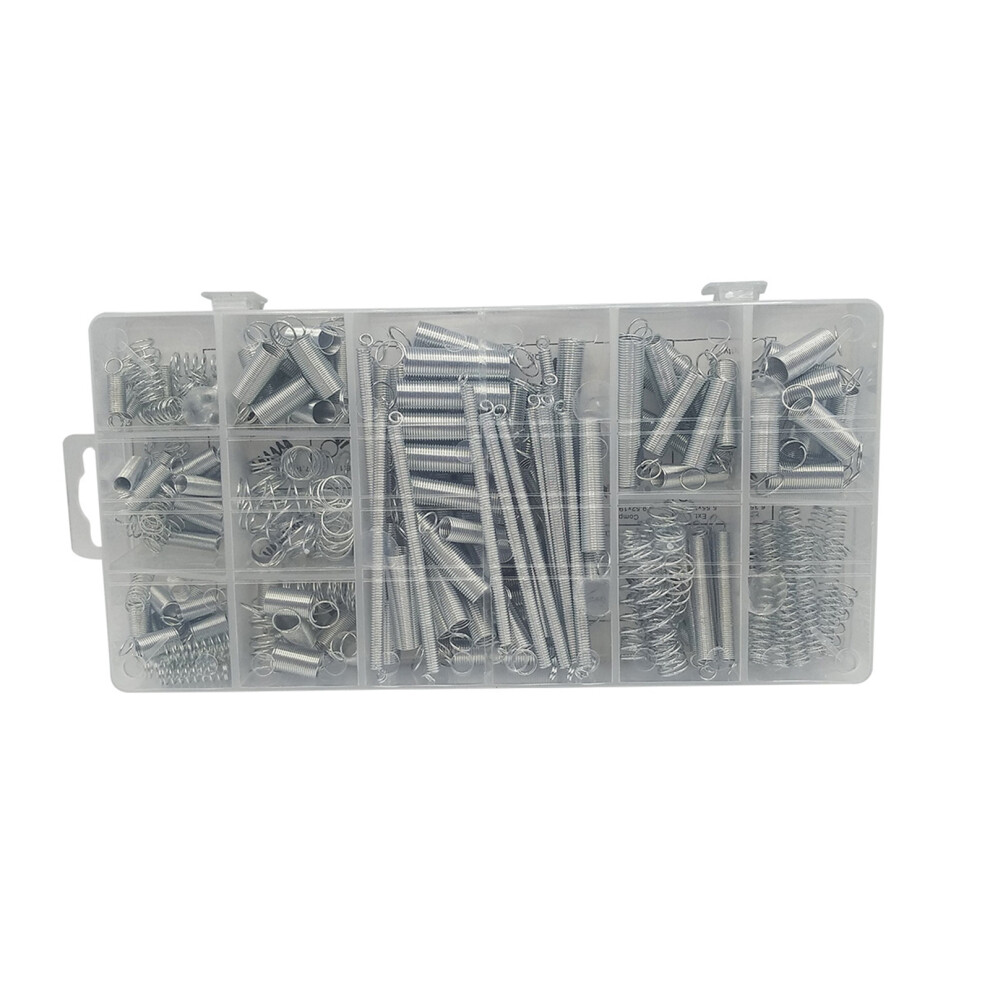 200Pcs Spring Assortment Set Compressed Extended Storage Case 7696000735801