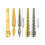 Bolo Tie Replacement End Caps Durablity DIY-Golden round head 2