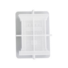 Silicone Mould House Shape Castings Mould Handmade Scented-3