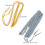 Professional Uniform Epaulet Braid Uniform-pointed yellow 2