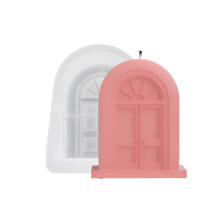 Silicone Mould House Shape Castings Mould Handmade Scented-2