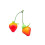 Artificial Strawberry Fake Fruit Natural Appearance Realistic 4