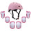 Helmzubehör 7 in 1 Helm und, Pink 1