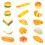 Realistic Hamburger Artificial Dessert Toy Food-Conch bread 5
