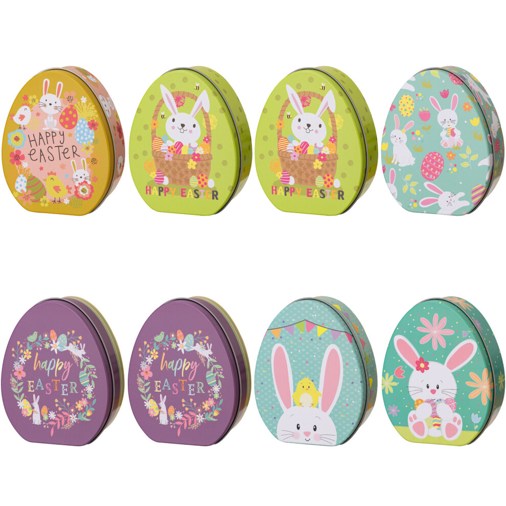 8x/Set Easter Eggs Candy Boxes Easter Decorations Cookie
