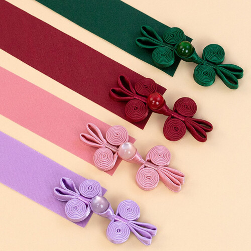 Cheongsam Insert Trim Ribbon for Sewing Wedding Decorations-Grey 1