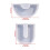 Geometric Shape Candle Molds Geometric Candle Molds-triangle 3 4