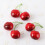 10 Pair False Fruit Model False Cherries Artificial Cherry-Red 7