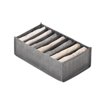 Non-Woven Fabric Mesh Storage Box, Wardrobe Clothes Organizer With Strong Practicality, Ideal For Saving Time And Space In A Dorm Room Or Bedroom (Gre