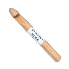 Beech Wood Crochet Hook for Beginner, 30mm 35mm Thick-30mm