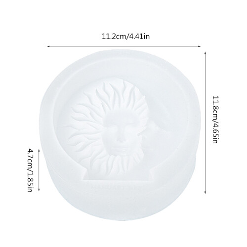 3D Embbosed Candle Mold for Candle Gypsum Ornaments Easter 2