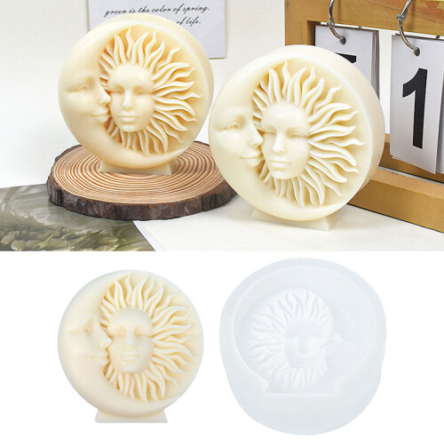 3D Embbosed Candle Mold for Candle Gypsum Ornaments Easter 1
